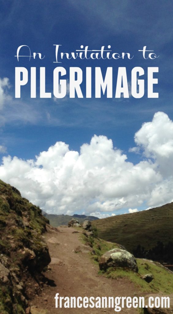 Is you spiritual walk moving you closer to God? Is there internal transformation? Here's an invitation to pilgrimage- a journey to God's presence