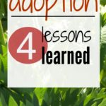 Adoption- 4 lessons learned