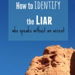 How to identify the liar who speaks without an accent – John 8