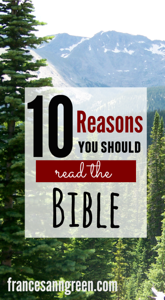 Is it hard to get motivated to read the Bible? Here are 10 reasons that will help you pick up the book...